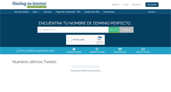 Desktop Screenshot of hostingeninternet.com